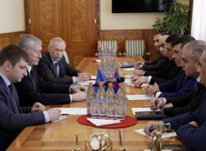 Генеральный секретарь ОДКБ Николай Бордюжа в Полиции РА