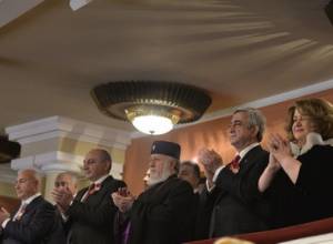 Serzh Sargsyan attends festive event dedicated to army