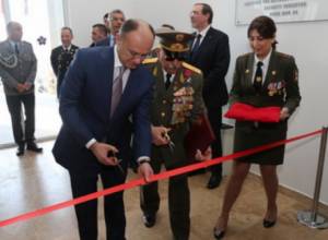 Seyran Ohanyan attends opening of MOD National Defense Research University