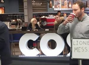 Լիոնել Մեսիին սպասել են Լոնդոնի օդանավակայանում 