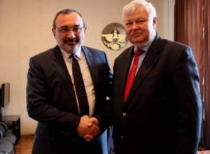 NKR Foreign Minister Receives Personal Representative of OSCE Chairman-in-Office