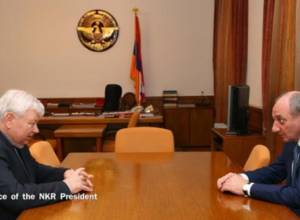 Arsakh President meets Ambassador Andrzej Kasprzyk