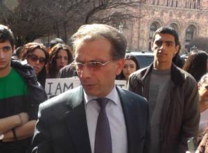 Stray animals 'left scratches' on official's