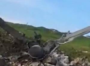 Azerbaijan’s downed Mi-24 helicopter