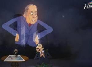 “Hamlet” in Kill Dim: Father and son Aliyevs