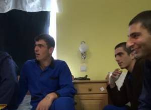 Soldiers hurry to leave for posts from hospital