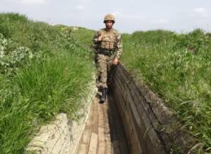 Soldier: “Four soldiers fought against forty”