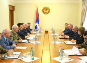 Armenia’s Minister of Healthcare in Artsakh