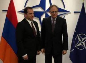 Davit Tonoyan met with NATO Deputy Secretary General