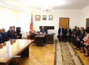 Bako Sahakyan visits Askeran region, gives concrete instructions
