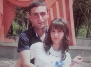 Daughter of Senior Lieutenant Hrach Galstyan, killed in four-day war in Artsakh, was born this morning