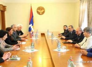 Artsakh President, German parliamentarian discuss Karabakh conflict