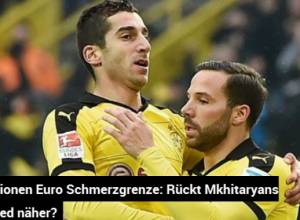 Հենրիխ Մխիթարյանի տրանսֆերը կկազմի մոտ 60 մլն եվրո