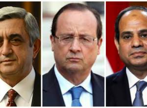 Serzh Sargsyan sends letters of condolence to Presidents of France and Egypt