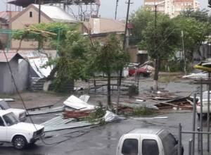 Չարբախում քամուց ավերածություններ են եղել