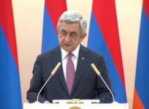 Ցանկացած լուրջ աշխատանք պետք է ճանաչվի և գնահատվի. Սերժ Սարգսյան