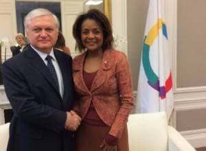 Armenian FM, OIF Secretary General meet in Paris