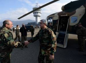 Serzh Sargsyan off to Karabakh