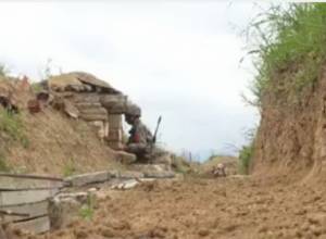 Azerbaijan uses grenade launcher on Karabakh contact line