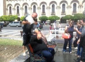 «Նեղանալ չկա». Երևանը ջրվում է. լուսանկարներ