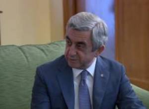 Սերժ Սարգսյանն այցելել է Հայաստանում Ֆրանսիայի դեսպանություն