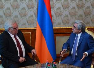 Ambassador of Bulgaria holds farewell meeting with President of Armenia