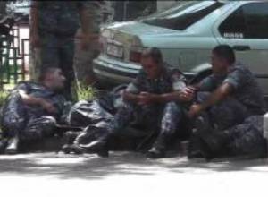 Ոստիկանները հանգստանում են