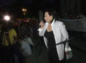 Ղարաբաղցիներ, գնացեք Ղարաբաղ...միջադեպ հանրահավաքի ժամանակ
