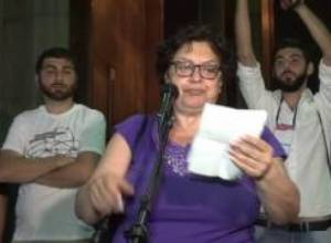 Թամար Հովհաննիսյանը կարդաց Պավլիկի նամակը