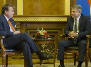 Armenian PM, US Ambassador discuss bilateral cooperation