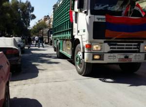 Armenia dispatches humanitarian aid convoy to Syria