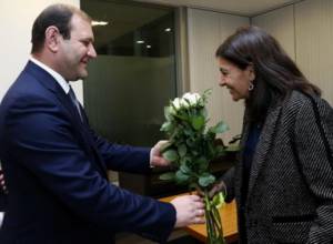 Փարիզի քաղաքապետը ժամանեց Երևան