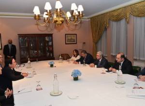 Serzh Sargsyan speaks about Amulsar in New York