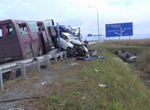 Two Armenian citizens injured Moscow-Yerevan bus crash continue treatment in Beslan hospital
