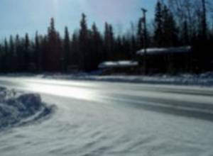 Some roads in Armenia covered with black ice