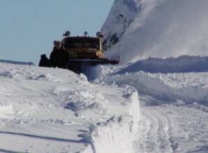 Berd-Chambarak road section difficult to pass