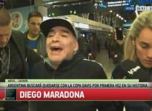 Դիեգո Մարադոնան զայրացել է խորվաթ լրագրողների վրա