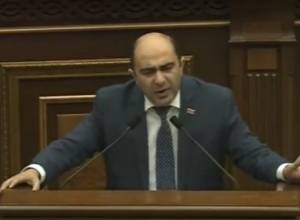 Марукян предлагает, чтобы депутаты имели право на приобретение оружия