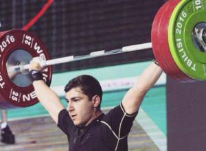Davit  Hovhannisyan becomes Weightlifting Champion of Europe