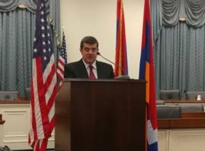 NKR Prime Minister make speech in US Congress