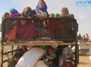 UNICEF: Nearly 50 million children have been uprooted from their homes