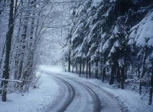 Fog and black-ice on some roads in Armenia