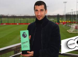 Henrikh Mkhitaryan wins Premier League Goal for December