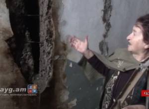Residents quit earthquake-affected building