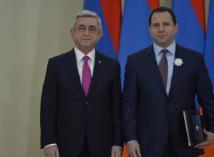 Serzh Sargsyan: We are grateful to you for the enormous work you have done