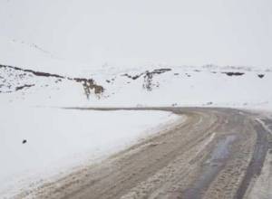 Heavy-going and closed roads in Armenia