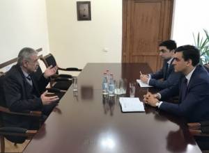 Տեղի է ունեցել Արման Թաթոյանի հանդիպումը Շահին Միրզոևի հետ