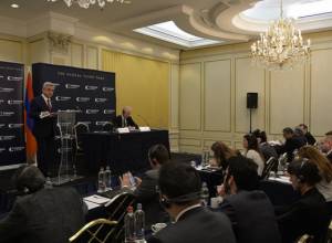 Serzh Sargsyan: We will herald to the world establishment of long-awaited peace with our renowned brandy