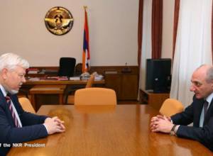 Bako Sahakyan, Andrzej Kasprzyk discuss recent clashes in Karabakh conflict zone