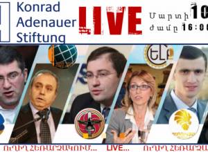 Live discussion: Political parties to present their campaign platform